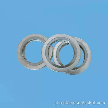 Gaskets serrilhados com anel externo SS316